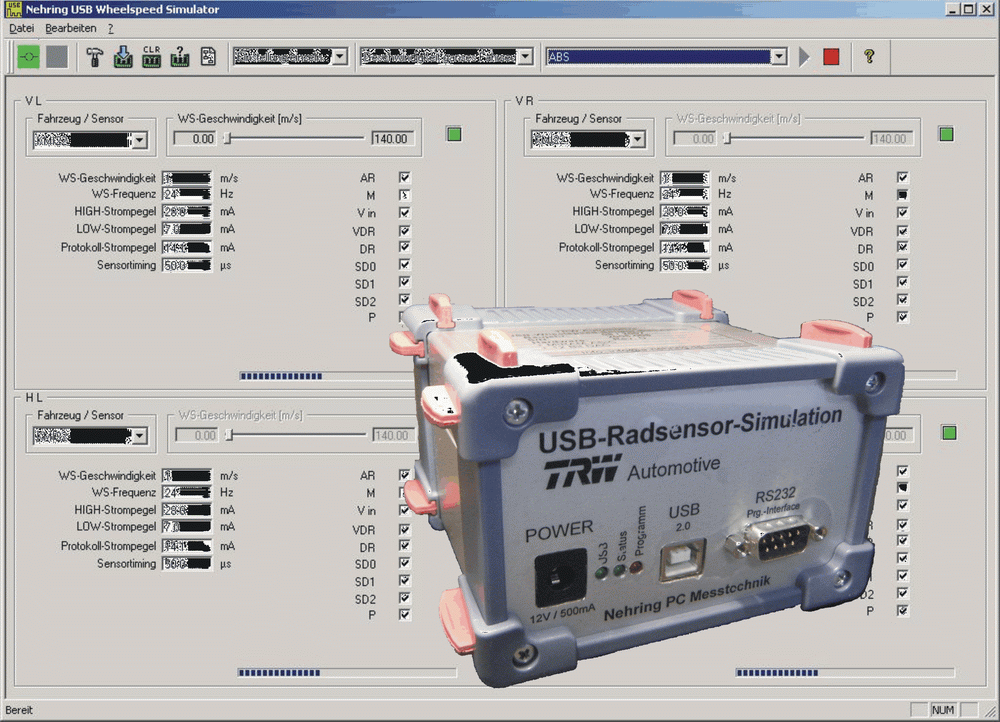 USB-Radsensor-Simulator